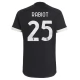 Juventus Trøje 2023-24 Rabiot 25 Tredjetrøje