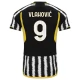 Juventus Trøje 2023-24 Vlahovic 9 Hjemmebanetrøje