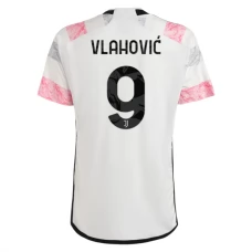 Juventus Trøje 2023-24 Vlahovic 9 Udebanetrøje