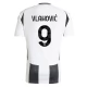 Juventus Vlahović 9 Hjemmebanetrøje 2024-25 Fodboldsæt
