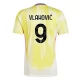 Juventus Vlahović 9 Udebanetrøje 2024-25 Fodboldsæt