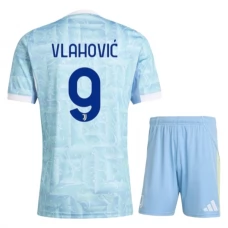 Juventus Vlahović 9 Udebanetrøje Børn 2025-26 Fodboldsæt