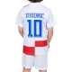 Kroatien EM 2024 Børn Modrić 10 Hjemmebanetrøje Fodboldsæt