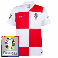 Kroatien EM 2024 Hjemmebanetrøje Fodboldsæt Patch