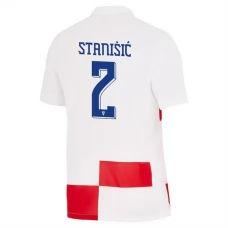 Kroatien EM 2024 Stanišić 2 Hjemmebanetrøje Fodboldsæt