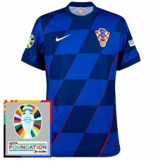 Kroatien EM 2024 Udebanetrøje Fodboldsæt Patch