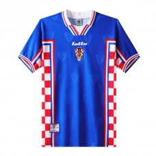 Kroatien Udebanetrøje Retro 1998 Fodboldsæt