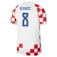 Kroatien VM Trøje 2022 Kovacic 8 Hjemmebanetrøje