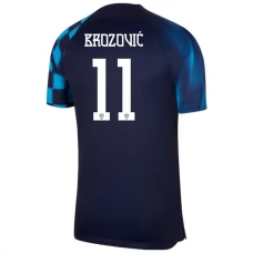 Kroatien VM Trøje 2022 Marcelo Brozović 11 Udebanetrøje