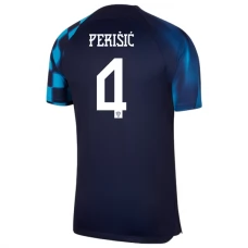 Kroatien VM Trøje 2022 Perisic 4 Udebanetrøje