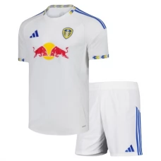 Leeds United Børn Hjemmebanetrøje 2025-26 Fodboldsæt