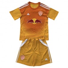 Leeds United Udebanetrøje Målmand Børn 2025-26 Fodboldsæt