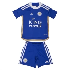 Leicester City Fodboldsæt Børn 2023-24 Hjemmebanetrøje