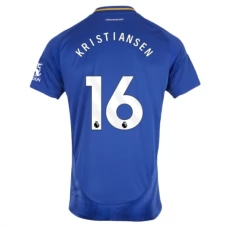 Leicester City Kristiansen 16 Hjemmebanetrøje 2024-25 Fodboldsæt