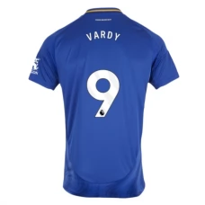 Leicester City Vardy 9 Hjemmebanetrøje 2024-25 Fodboldsæt