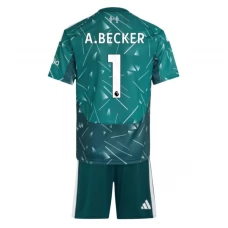Liverpool A.Becker 1 Målmand Hjemmebanetrøje 2026-27 Børn