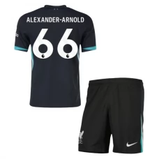 Liverpool Børn Alexander-Arnold 66 Udebanetrøje 2024-25 Fodboldsæt