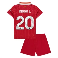 Liverpool Børn Diogo J. 20 Hjemmebanetrøje 2024-25 Fodboldsæt