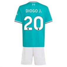 Liverpool Børn Diogo J. 20 Tredjetrøje 2025-26 Fodboldsæt