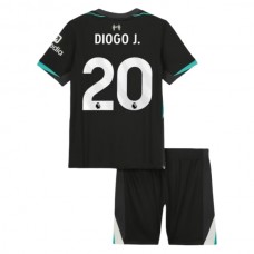Liverpool Børn Diogo J. 20 Udebanetrøje 2024-25 Fodboldsæt