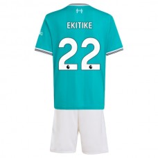 Liverpool Børn Ekitike 22 Tredjetrøje 2025-26 Fodboldsæt