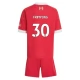 Liverpool Børn Frimpong 30 Hjemmebanetrøje 2025-26 Fodboldsæt