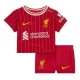 Liverpool Børn Hjemmebanetrøje 2024-25 Fodboldsæt