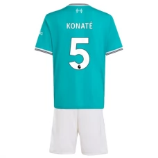 Liverpool Børn Konaté 5 Tredjetrøje 2025-26 Fodboldsæt