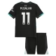 Liverpool Børn M.Salah 11 Udebanetrøje 2024-25 Fodboldsæt