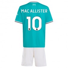 Liverpool Børn Mac Allister 10 Tredjetrøje 2025-26 Fodboldsæt