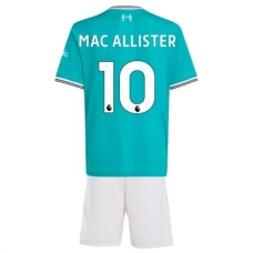 Liverpool Børn Mac Allister 10 Tredjetrøje 2025-26 Fodboldsæt