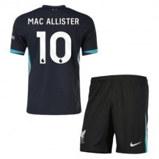 Liverpool Børn Mac Allister 10 Udebanetrøje 2024-25 Fodboldsæt