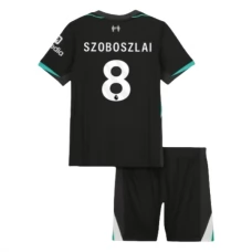 Liverpool Børn Szoboszlai 8 Udebanetrøje 2024-25 Fodboldsæt