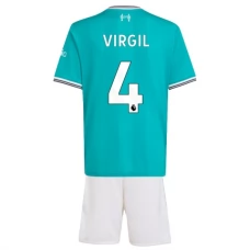 Liverpool Børn Virgil 4 Tredjetrøje 2025-26 Fodboldsæt