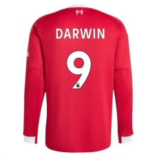 Liverpool Darwin 9 Hjemmebanetrøje 2025-26 Langærmet Fodboldsæt