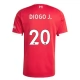 Liverpool Diogo J. 20 Hjemmebanetrøje 2025-26 Fodboldsæt
