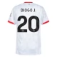 Liverpool Diogo J. 20 Tredjetrøje 2024-25 Fodboldsæt