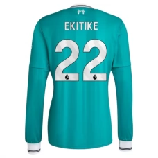 Liverpool Ekitike 22 Tredjetrøje 2025-26 Langærmet Fodboldsæt