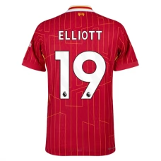 Liverpool Elliott 19 Hjemmebanetrøje 2024-25 Fodboldsæt