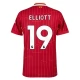 Liverpool Elliott 19 Hjemmebanetrøje 2024-25 Fodboldsæt