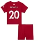 Liverpool Fodboldsæt Børn 2022-23 Diogo J. 20 Hjemmebanetrøje