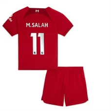 Liverpool Fodboldsæt Børn 2022-23 M.Salah 11 Hjemmebanetrøje