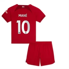 Liverpool Fodboldsæt Børn 2022-23 Sadio Mané 10 Hjemmebanetrøje