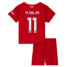 Liverpool Fodboldsæt Børn 2023-24 M.Salah 11 Hjemmebanetrøje
