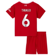 Liverpool Fodboldsæt Børn 2023-24 Thiago 6 Hjemmebanetrøje