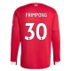 Liverpool Frimpong 30 Hjemmebanetrøje 2025-26 Langærmet Fodboldsæt