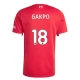 Liverpool Gakpo 18 Hjemmebanetrøje 2025-26 Fodboldsæt