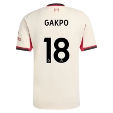 Liverpool Gakpo 18 Udebanetrøje 2025-26 Fodboldsæt