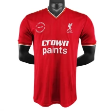 Liverpool Hjemmebanetrøje Retro 1985-86 Fodboldsæt
