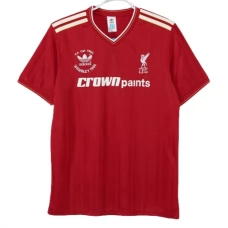 Liverpool Hjemmebanetrøje Retro 1986-87 Fodboldsæt
